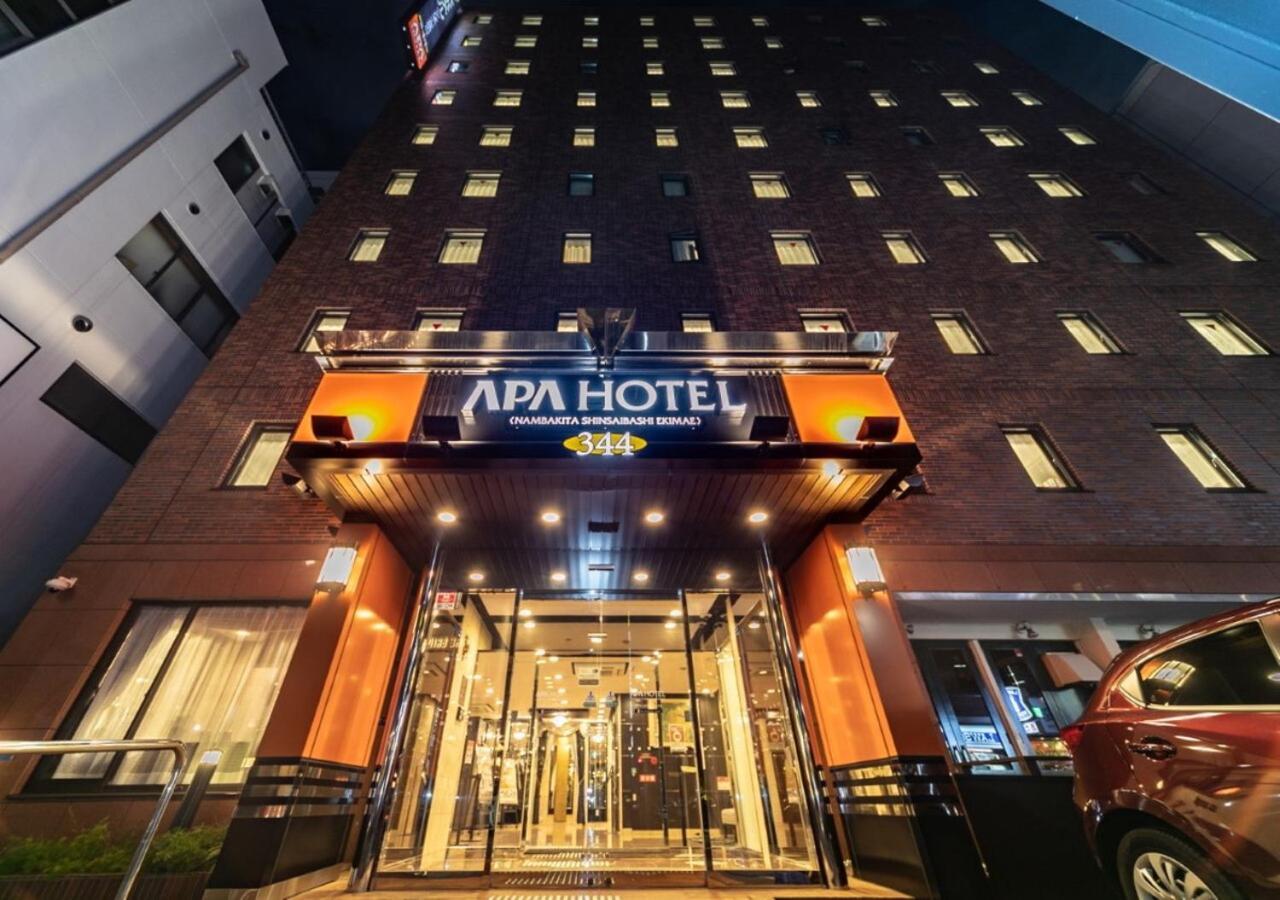 Apa Hotel Nambakita Shinsaibashi Ekimae Osaca Exterior foto